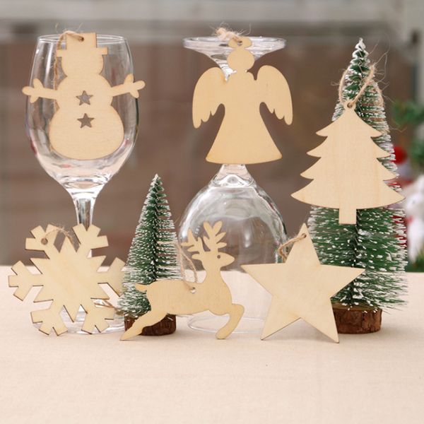 10pcs diy merry christmas decoration wooden snowflake deer christmas tree pendant children's gift party home decoration
10pcs diy merry christmas decoration wooden snowflake deer christmas tree pendant children's gift party home decoration