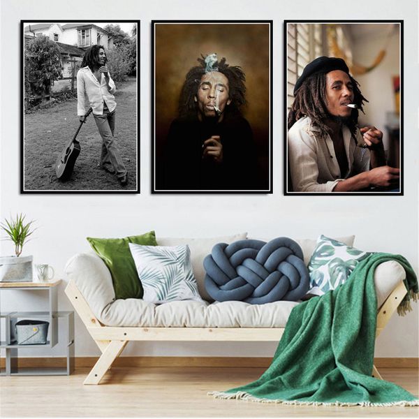 bob marley singer star rip poster wall art picture posters and prints canvas painting for room home decor
bob marley singer star rip poster wall art picture posters and prints canvas painting for room home decor