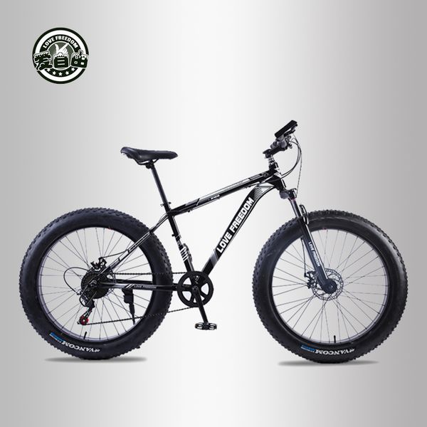love om 7/24/27 speed mountain bike cross-country aluminum frame 26*4.0 fatbike disc brake snow bicycle delivery
love om 7/24/27 speed mountain bike cross-country aluminum frame 26*4.0 fatbike disc brake snow bicycle delivery