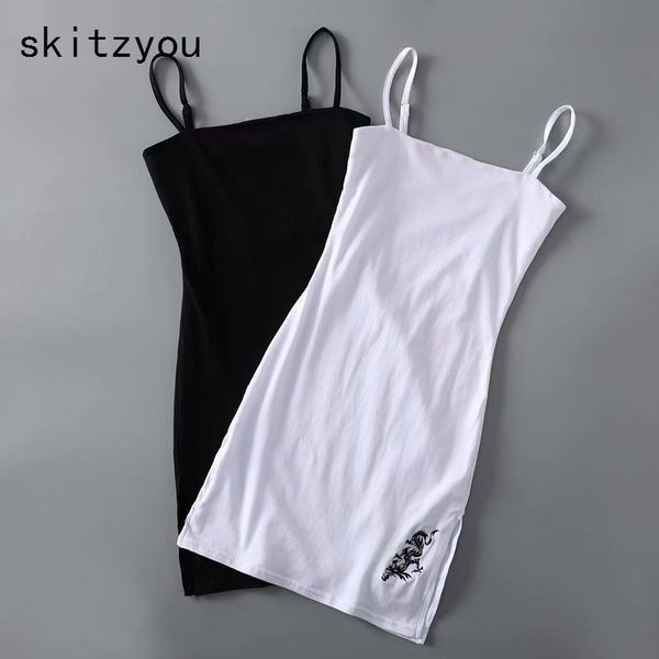 skitzyou strapless summer sheath mini women tight dress embroidery sleeveless off shoulder black slim bodycon basic casual dress, Black;gray
skitzyou strapless summer sheath mini women tight dress embroidery sleeveless off shoulder black slim bodycon basic casual dress, Black;gray
