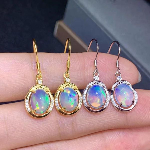 natural opal gemstone earring with silver hooker for beautiful women selling gift birthday party ornament, Golden;silver
natural opal gemstone earring with silver hooker for beautiful women selling gift birthday party ornament, Golden;silver