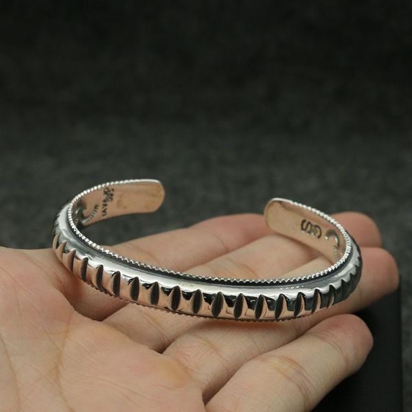 100% 925 sterling silver mens bracelet thick band gear cuff bangle brief design men silver 925 jewelry gifts, Black
100% 925 sterling silver mens bracelet thick band gear cuff bangle brief design men silver 925 jewelry gifts, Black