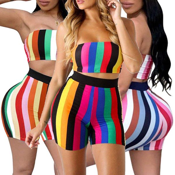 new summer women lady bra crop short pants 2 piece set beach outfits mutil color strieped swimwear swimsuit plus size, White;black
new summer women lady bra crop short pants 2 piece set beach outfits mutil color strieped swimwear swimsuit plus size, White;black