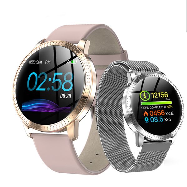 smart watch cf18 for women sport heart rate waterproof tempered glass activity fitness tracker smartwatch, Slivery;brown
smart watch cf18 for women sport heart rate waterproof tempered glass activity fitness tracker smartwatch, Slivery;brown