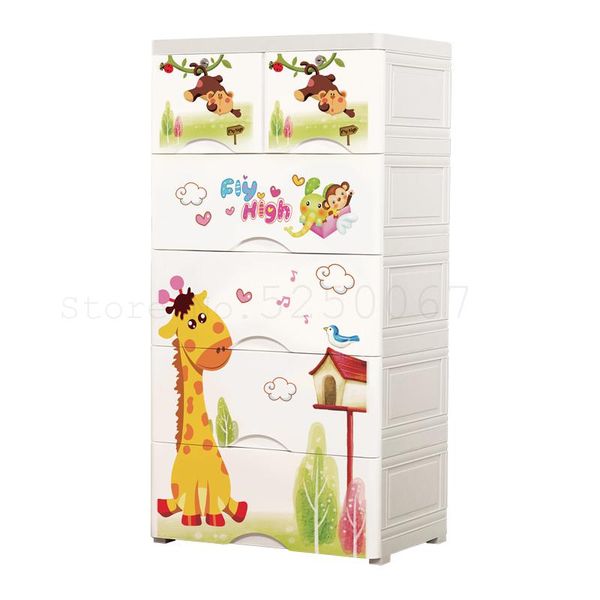 thickened plastic drawer cartoon receiving cabinet multilayer storage cabinet baby wardrobe baby cleaning five cabinets
thickened plastic drawer cartoon receiving cabinet multilayer storage cabinet baby wardrobe baby cleaning five cabinets