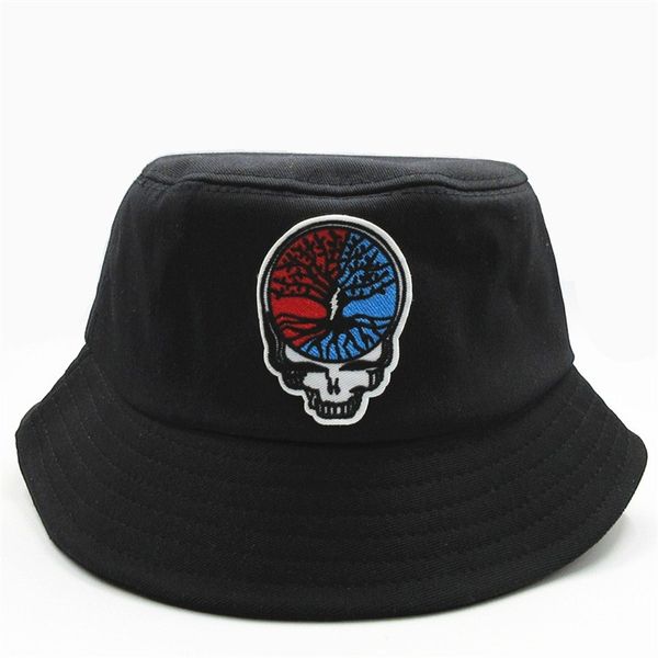 the new style skull embroidery bucket hat fisherman hat outdoor travel sun cap hats for child men and women 386
the new style skull embroidery bucket hat fisherman hat outdoor travel sun cap hats for child men and women 386
