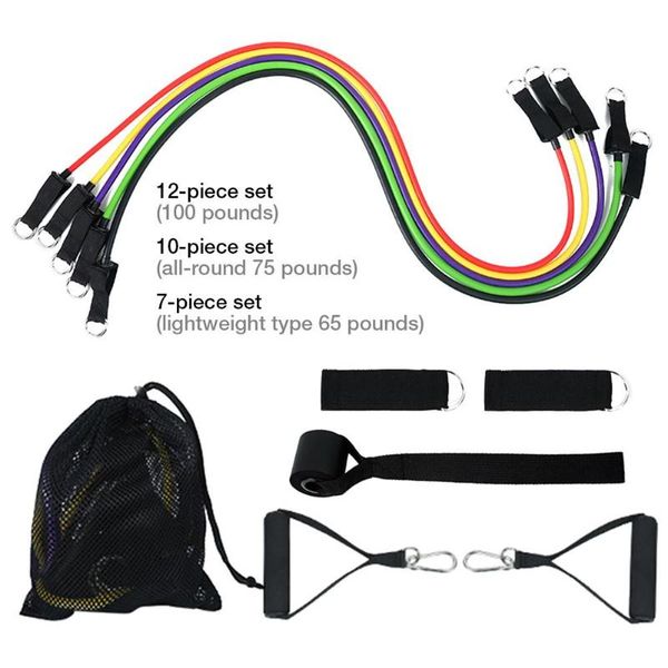 12pcs fitness resistance bands set elastic yoga pull rope rubber loop tube bands home gym stretch training pull rope dropship
12pcs fitness resistance bands set elastic yoga pull rope rubber loop tube bands home gym stretch training pull rope dropship