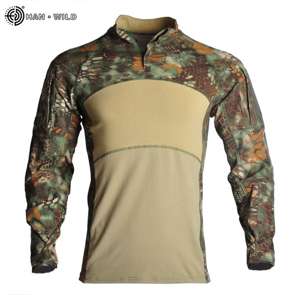 han wild outdoor camouflage tactical hiking t-shirts paintball men combat army shirts uniform hunting fishing, Gray;blue
han wild outdoor camouflage tactical hiking t-shirts paintball men combat army shirts uniform hunting fishing, Gray;blue