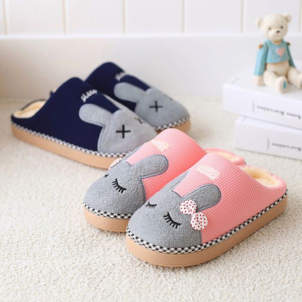 men women winter flip flops slippers indoor flat shoes couple cute rabbit home slippers cartoon non-slip warm indoor floor shoes, Black
men women winter flip flops slippers indoor flat shoes couple cute rabbit home slippers cartoon non-slip warm indoor floor shoes, Black
