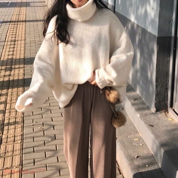 womens loose autumn sweater coat batwing sleeve turtleneck collar pullover hot, Tan;black
womens loose autumn sweater coat batwing sleeve turtleneck collar pullover hot, Tan;black