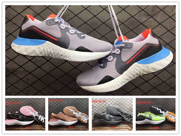 2020 new renew run react sneakers men women black white pink green blue orange runing shoes size 36-45
2020 new renew run react sneakers men women black white pink green blue orange runing shoes size 36-45