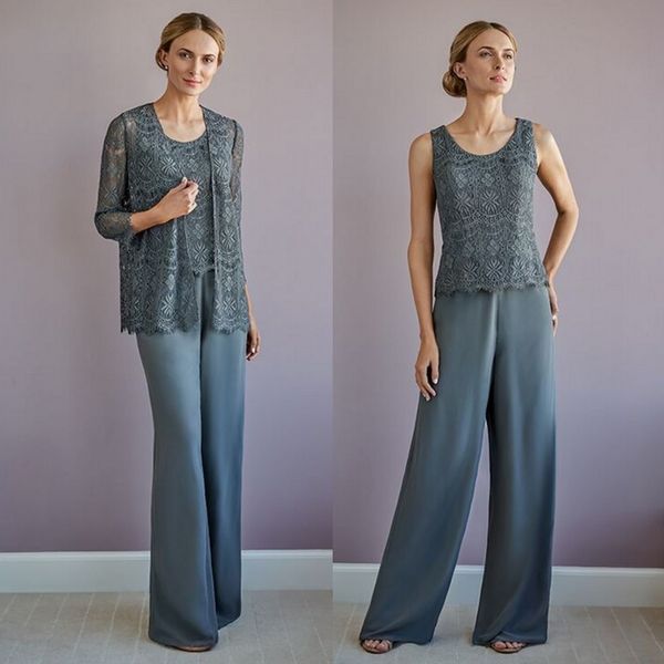 modest lace mother of the bride pant suits with long sleeves jacket wedding guest dress chiffon plus size mothers groom dresses, Black;red
modest lace mother of the bride pant suits with long sleeves jacket wedding guest dress chiffon plus size mothers groom dresses, Black;red