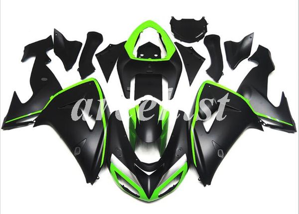 new abs motorcycle fairings kit fit for kawasaki ninja zx-10r 2006 2007 06 07 body set custom matte green black
new abs motorcycle fairings kit fit for kawasaki ninja zx-10r 2006 2007 06 07 body set custom matte green black