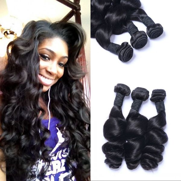 peruvian virgin human hair weaves 3 bundles loose wave hair weft natural black 8-26 inch hair extensions
peruvian virgin human hair weaves 3 bundles loose wave hair weft natural black 8-26 inch hair extensions
