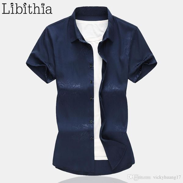 men's print dress shirts summer 2019 new men short sleeve shirt big size -7xl black white navy blue clothes male a43, White;black
men's print dress shirts summer 2019 new men short sleeve shirt big size -7xl black white navy blue clothes male a43, White;black