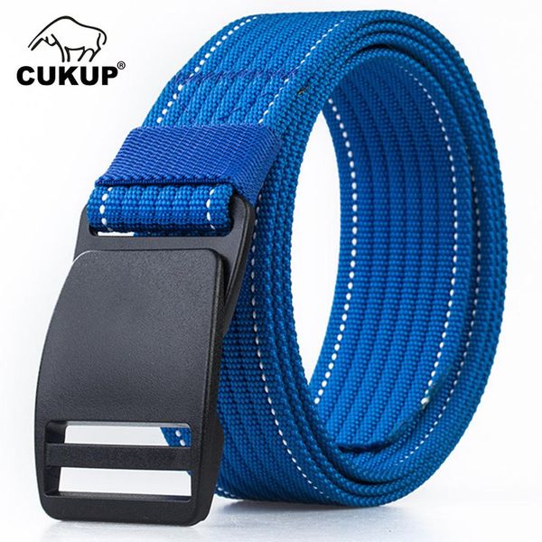 cukup 2018 new design no metal plastic steel pom buckle belt quality canvas elastic belts leisure for men colours cbck121, Black;brown
cukup 2018 new design no metal plastic steel pom buckle belt quality canvas elastic belts leisure for men colours cbck121, Black;brown