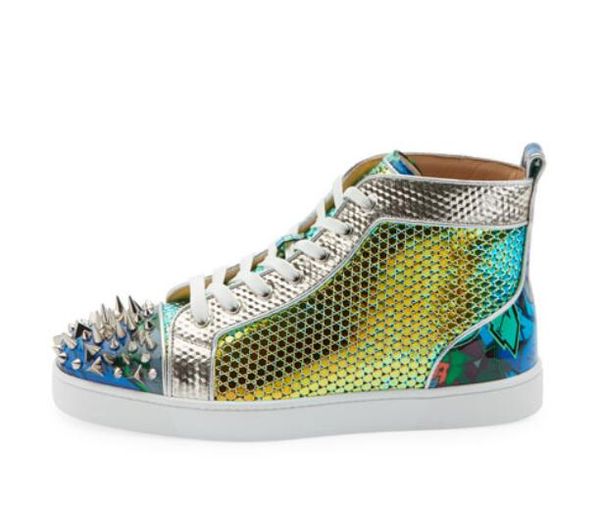 нового роскошного дизайнер кроссовок мужчины женщина повседневной обувь платье партия высоких срезанная шипованные шипы платформа red bottom, Black
нового роскошного дизайнер кроссовок мужчины женщина повседневной обувь платье партия высоких срезанная шипованные шипы платформа red bottom, Black