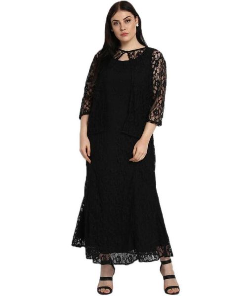 casual dresses fashion women 2 piece set dress plus size for hollow out party maxi loose office sundress aimee23, Black;gray
casual dresses fashion women 2 piece set dress plus size for hollow out party maxi loose office sundress aimee23, Black;gray