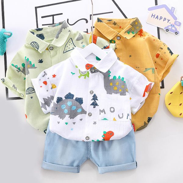 boys clothes summer kids baby dinosaur t shirt short boy outfit new print suit children clothing set 1 2 3 4 years, White
boys clothes summer kids baby dinosaur t shirt short boy outfit new print suit children clothing set 1 2 3 4 years, White
