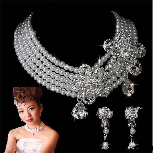 mhs.sun 1set цветок rhinestone люкс ожерелье ювелирные изделия очаровательная pearl nekclaceearring свадебные украшения набор для невесты же, Slivery;golden
mhs.sun 1set цветок rhinestone люкс ожерелье ювелирные изделия очаровательная pearl nekclaceearring свадебные украшения набор для невесты же, Slivery;golden
