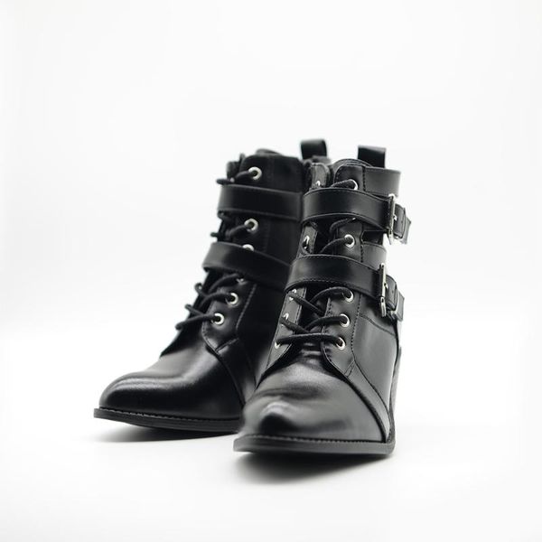 women's boots ankle pu leather metal button decorative zipper boots high heels autumn shoes black winter pointed
women's boots ankle pu leather metal button decorative zipper boots high heels autumn shoes black winter pointed