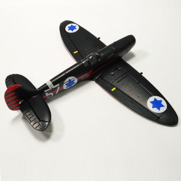 sky angel 665mm spitfire small rc warbird model