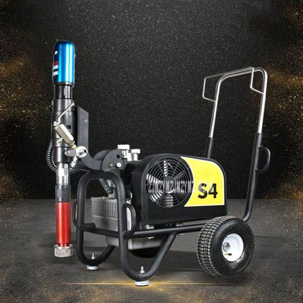 s4 high pressure airless putty spraying machine gasoline / electric spraying machine latex paint paint 10l/min
s4 high pressure airless putty spraying machine gasoline / electric spraying machine latex paint paint 10l/min