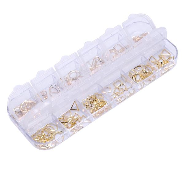3d nail art decals diy nails decoration tips charms accessories for nails golden geometric patterns 02#, Black
3d nail art decals diy nails decoration tips charms accessories for nails golden geometric patterns 02#, Black