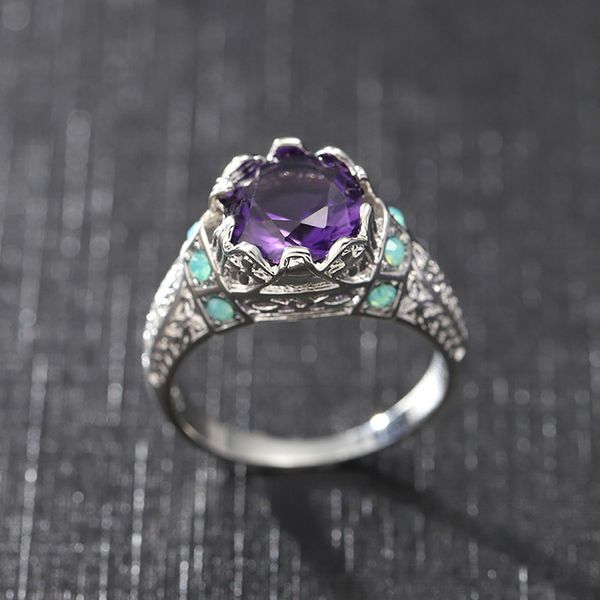 fashion new zircon purple stone ring for women wedding party elegant romantic gift jewelry flower shape accessories q4p788, Golden;silver
fashion new zircon purple stone ring for women wedding party elegant romantic gift jewelry flower shape accessories q4p788, Golden;silver