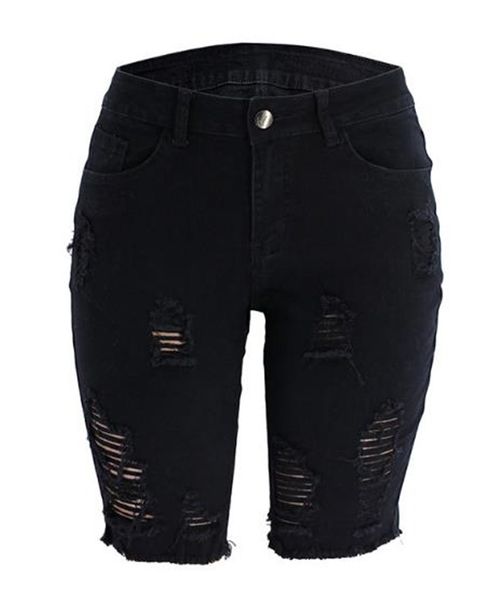 womens candy color jeans fashion ripped hole panelled jeans casual high waist knee length jeans biker shorts women, Blue
womens candy color jeans fashion ripped hole panelled jeans casual high waist knee length jeans biker shorts women, Blue