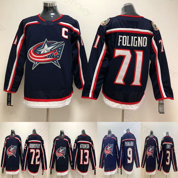 Men's Columbus Blue Jackets Jerseys Cam Atkinson Sergei Bobrovsky Nick Foligno Artemi Panarin Fanatics Branded Navy Breakaway Hockey Jersey
Men's Columbus Blue Jackets Jerseys Cam Atkinson Sergei Bobrovsky Nick Foligno Artemi Panarin Fanatics Branded Navy Breakaway Hockey Jersey
