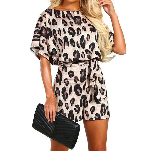 wide leg belted leopard romper women short sleeve round neck playsuit summer women print rompers overalls casual playsuit, Black;white
wide leg belted leopard romper women short sleeve round neck playsuit summer women print rompers overalls casual playsuit, Black;white
