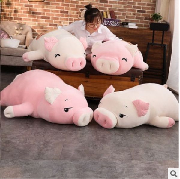 squishy pig stuffed doll lying plush piggy toy white/pink animals soft plushie hand warmer blanket kids comforting gift y200703
squishy pig stuffed doll lying plush piggy toy white/pink animals soft plushie hand warmer blanket kids comforting gift y200703