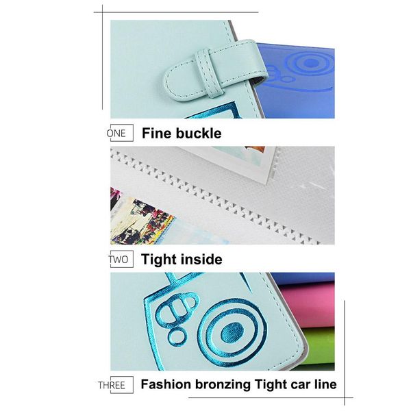 96 pockets pu leather instant p card collection album picture case for fujifilm polaroid mini8/9/7s/25/70/90 gilding album
96 pockets pu leather instant p card collection album picture case for fujifilm polaroid mini8/9/7s/25/70/90 gilding album