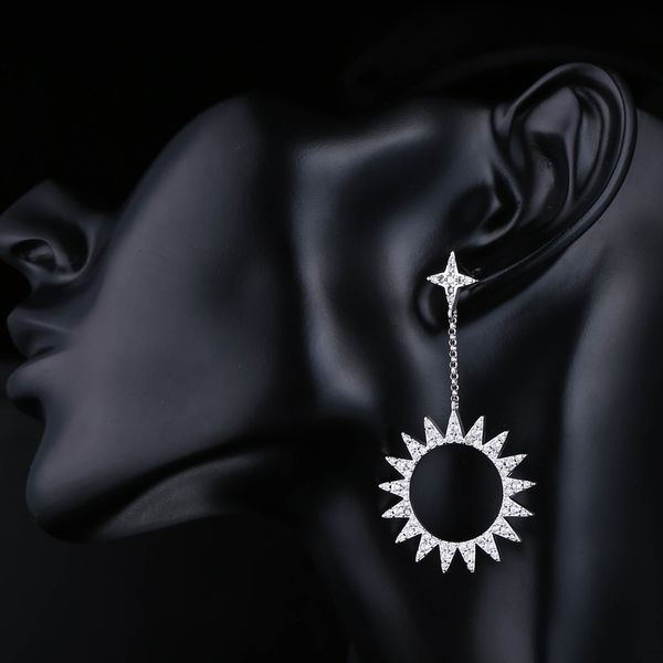 2020 fine jewelry euro monaco earrings women studs earring with full shiny cubiz zircon female earring, Golden
2020 fine jewelry euro monaco earrings women studs earring with full shiny cubiz zircon female earring, Golden
