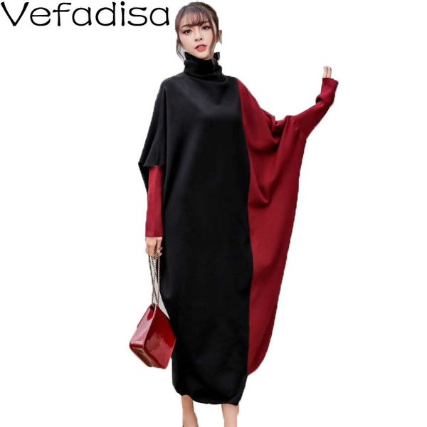 2020 spring winter patchwork irregular dress women turtleneck pullovers sweater dress loose long sleeve women 2020 qyf787, Black;gray
2020 spring winter patchwork irregular dress women turtleneck pullovers sweater dress loose long sleeve women 2020 qyf787, Black;gray