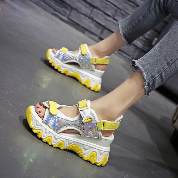 shoes 2020 summer female sandal sports women's sandals increasing height with heel high heels womens wedges muffins shoe, Black
shoes 2020 summer female sandal sports women's sandals increasing height with heel high heels womens wedges muffins shoe, Black
