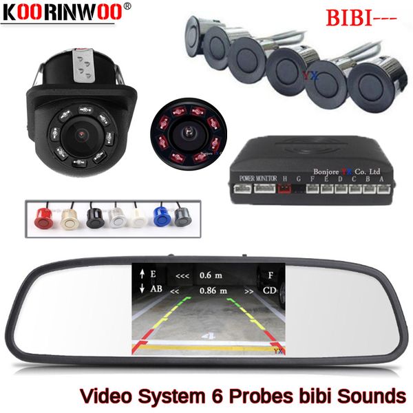 koorinwoo parktonic cpu visible car parking sensor car rear view camra 22mm probes reversing radar with lcd mirror monitor
koorinwoo parktonic cpu visible car parking sensor car rear view camra 22mm probes reversing radar with lcd mirror monitor