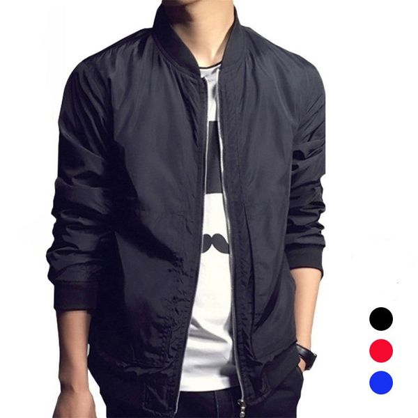 2019 spring autumn casual solid slim bomber jacket men overcoat baseball thin coat men's streetwear windbreaker college jacket, Black;brown
2019 spring autumn casual solid slim bomber jacket men overcoat baseball thin coat men's streetwear windbreaker college jacket, Black;brown