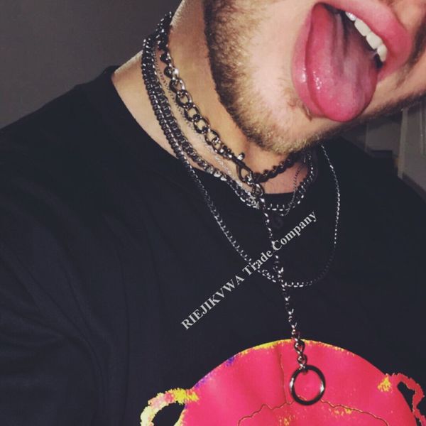 european punk men style thick metal chain necklace with o metal pendant multifunction long/ choker necklace 23.6"/60cm, Golden;silver
european punk men style thick metal chain necklace with o metal pendant multifunction long/ choker necklace 23.6"/60cm, Golden;silver