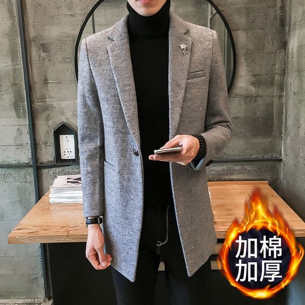 winter woolen coat men leisure long sections woolen coats mens pure color casual fashion jackets / casual men overcoat m-5xl, Black
winter woolen coat men leisure long sections woolen coats mens pure color casual fashion jackets / casual men overcoat m-5xl, Black