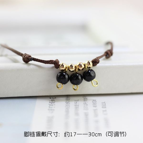 high-end ceramic beads fruit korean version of mens and womens retro anklet simple fashion small bell anklet summer hand-woven, Red;blue
high-end ceramic beads fruit korean version of mens and womens retro anklet simple fashion small bell anklet summer hand-woven, Red;blue