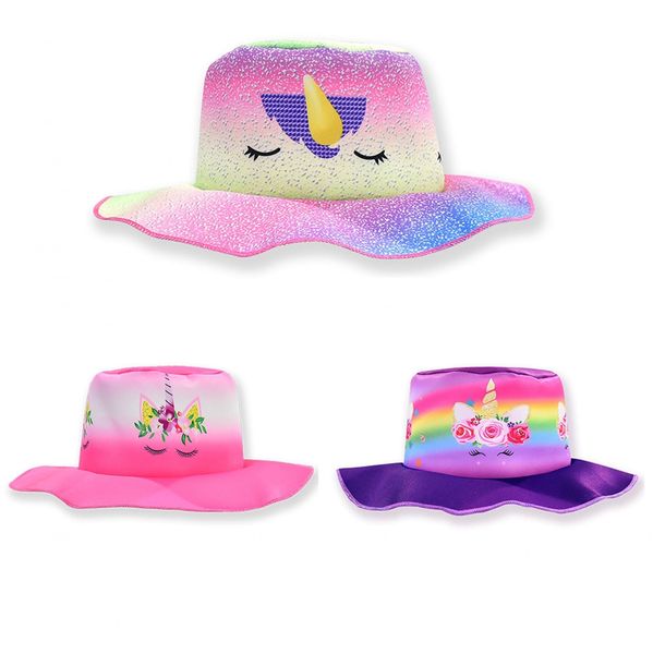 children unicorn bucket hat fashion cartoon girl travel beach cap kids cute festival party hat outdoor sport sun cap tta1355
children unicorn bucket hat fashion cartoon girl travel beach cap kids cute festival party hat outdoor sport sun cap tta1355