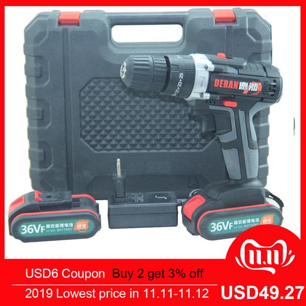 36v electric drill cordless impact 2 speed diy electric screwdriver with 6500mah rechargeable battery power tools
36v electric drill cordless impact 2 speed diy electric screwdriver with 6500mah rechargeable battery power tools