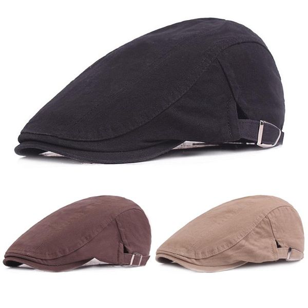 spring summer men sun hats classic solid color casual caps newsboy cotton flat brim adjustable male beret cap, Blue;gray
spring summer men sun hats classic solid color casual caps newsboy cotton flat brim adjustable male beret cap, Blue;gray