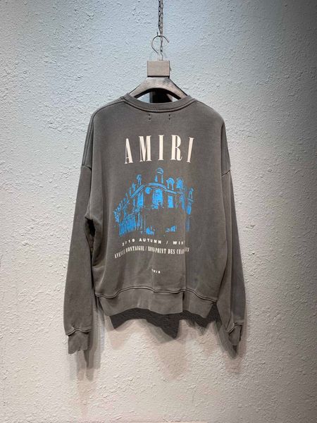 falection 19fw amirmike vintage house printed oversize sweatshirt sweater, Black
falection 19fw amirmike vintage house printed oversize sweatshirt sweater, Black