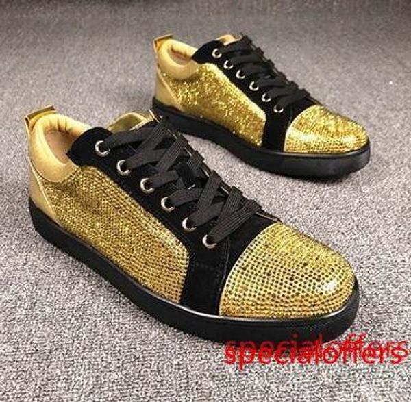 designer red bottom loafers for men women casual shoes genuine leather slip on platform sneakers wedding party flats men shoes plm81 04, Black
designer red bottom loafers for men women casual shoes genuine leather slip on platform sneakers wedding party flats men shoes plm81 04, Black