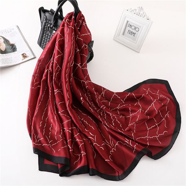 2020 summer women scarf fashion print soft long size hijabs silk scarves lady foulard shawls and wraps sunscreen, Blue;gray
2020 summer women scarf fashion print soft long size hijabs silk scarves lady foulard shawls and wraps sunscreen, Blue;gray