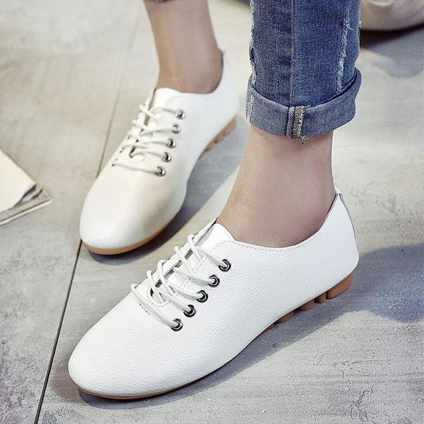 women leather shoes woman pu black white flat shoes candy color women shoe loafers moccasins ew39
women leather shoes woman pu black white flat shoes candy color women shoe loafers moccasins ew39