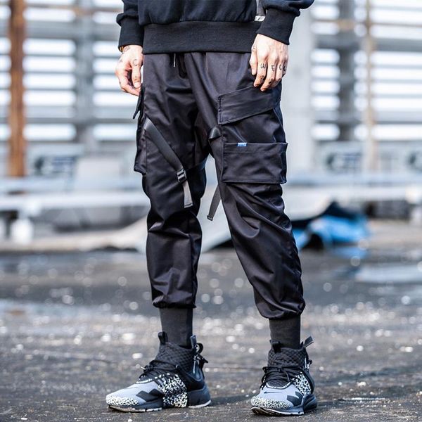 men hip hop pant multi pocket fashionable and casual trousers fashion feet leisure trouser hip hop cargo pants streetwear, Black
men hip hop pant multi pocket fashionable and casual trousers fashion feet leisure trouser hip hop cargo pants streetwear, Black